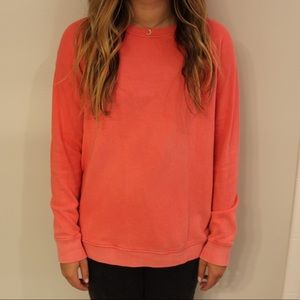 Comfy coral sweater